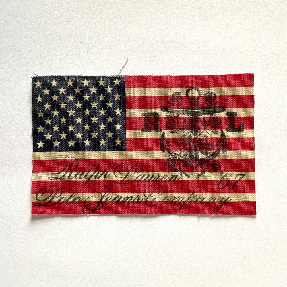 Vintage Ralph Lauren Polo Jeans flag patch